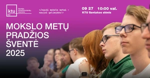 KTU JKM Mokslo metų pradžios šventė