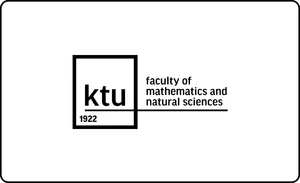 KTU Faculty of Mathematics and Natural Sciences logo representing expertise in scientific research, mathematics, chemistry, physics, and interdisciplinary natural sciences.