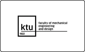 KTU Faculty of Mechanical Engineering and Design logo representing expertise in mechanical systems, product engineering, and creative industrial design.