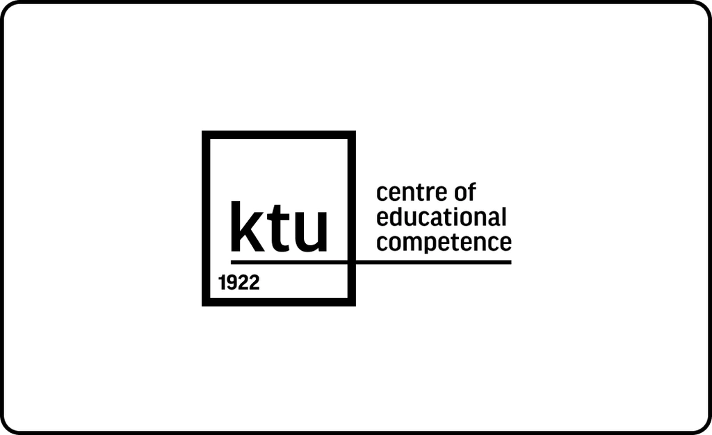 KTU Centre for Educational Competence logo representing expertise in teacher education, training, and pedagogical development.