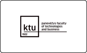 KTU Panevėžys Faculty of Technologies and Business logo representing expertise in technology, innovation, and business education.